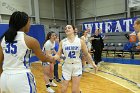 WBBall vs Clark  Wheaton College Women’s Basketball vs Clark University. - Photo By: KEITH NORDSTROM